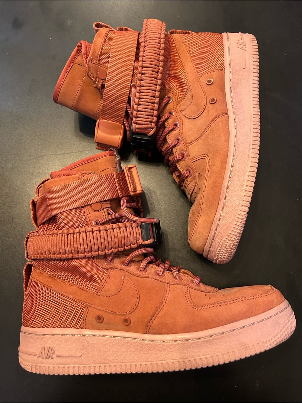 Nike Terracotta High-Top Utility Sneakers